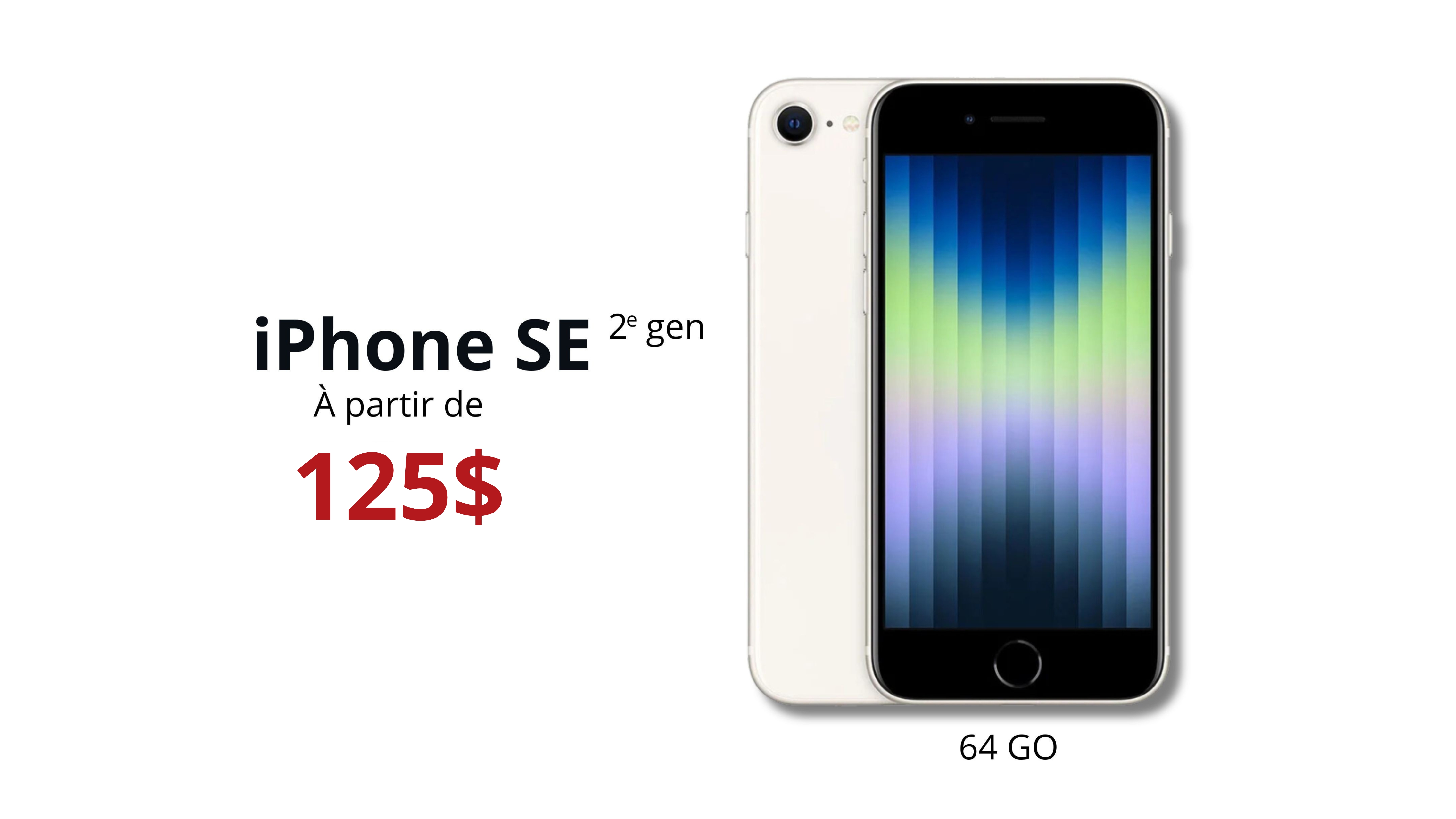 iphone se 125$