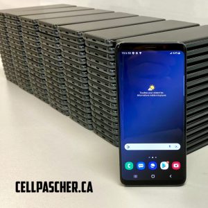 image de promotion: Pile de Galaxy S9 reçu en avril 2022